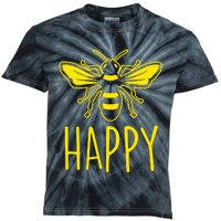 Bee Happy Kids Tie-Dye T-Shirt