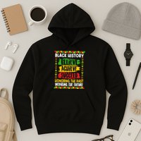 Black History Believe Achieve Succeed Honoring The Past Inspiring The Future Hoodie