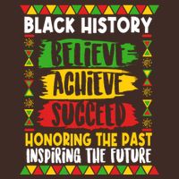 Black History Believe Achieve Succeed Honoring The Past Inspiring The Future Cooling Performance Crew T-Shirt