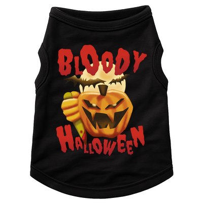 Bloody Halloween Doggie Tank