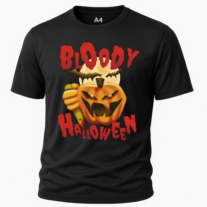 Bloody Halloween Cooling Performance Crew T-Shirt