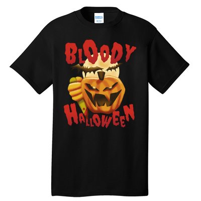 Bloody Halloween Tall T-Shirt