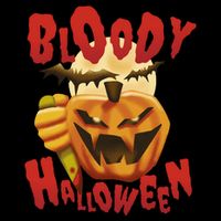 Bloody Halloween Drawstring Bag