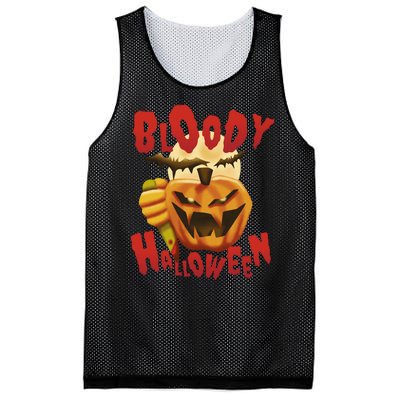 Bloody Halloween Mesh Reversible Basketball Jersey Tank