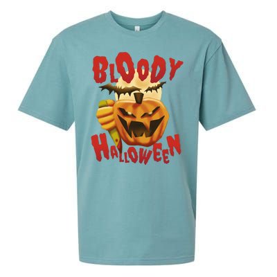 Bloody Halloween Sueded Cloud Jersey T-Shirt