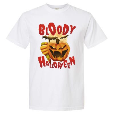 Bloody Halloween Garment-Dyed Heavyweight T-Shirt