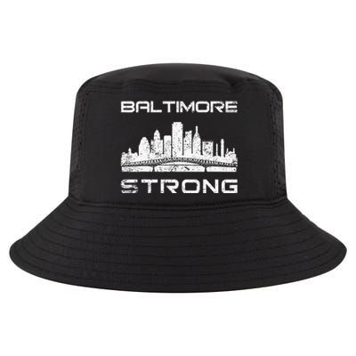 Baltimore Heart Baltimore Bridge Baltimore Strong Cool Comfort Performance Bucket Hat