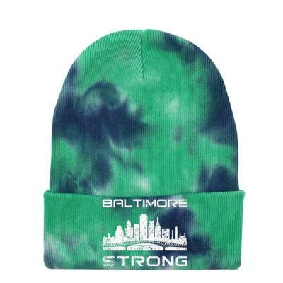 Baltimore Heart Baltimore Bridge Baltimore Strong Tie Dye 12in Knit Beanie