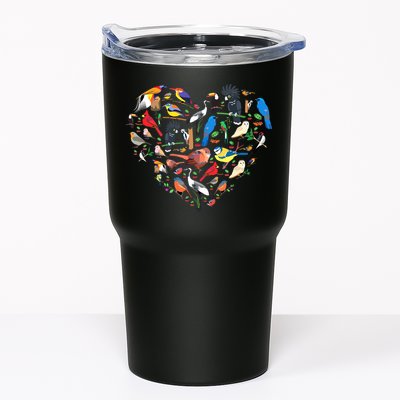 Bird Heart Birding Bird Watching Birder Bird Watcher Tumbler