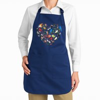 Bird Heart Birding Bird Watching Birder Bird Watcher Apron