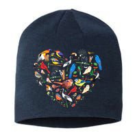 Bird Heart Birding Bird Watching Birder Bird Watcher Sustainable Beanie