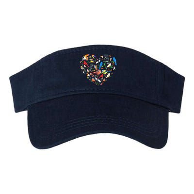 Bird Heart Birding Bird Watching Birder Bird Watcher Visor