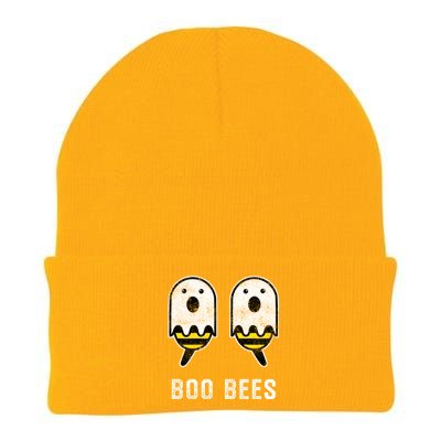 Boobees Halloween Costume Boobs Boo Bees Gift Knit Cap Winter Beanie