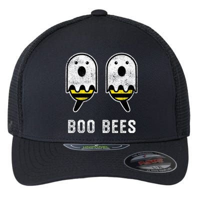 Boobees Halloween Costume Boobs Boo Bees Gift Flexfit Unipanel Trucker Cap