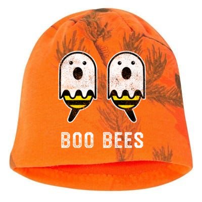 Boobees Halloween Costume Boobs Boo Bees Gift Kati - Camo Knit Beanie