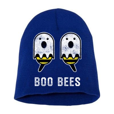 Boobees Halloween Costume Boobs Boo Bees Gift Short Acrylic Beanie