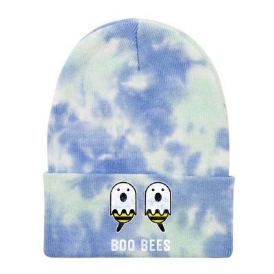 Boobees Halloween Costume Boobs Boo Bees Gift Tie Dye 12in Knit Beanie