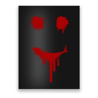 Bloody Halloween Costume I Blood Splatter Smile Poster
