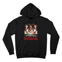 Basset Hound Christmas With Decorations Xmas Hoodie