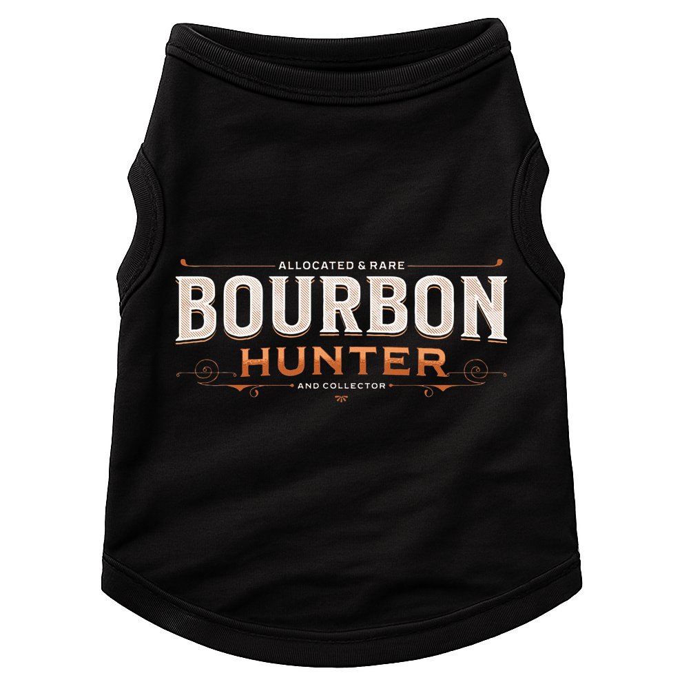 Bourbon Hunter Collector For Whiskey Lover Fan Doggie Tank