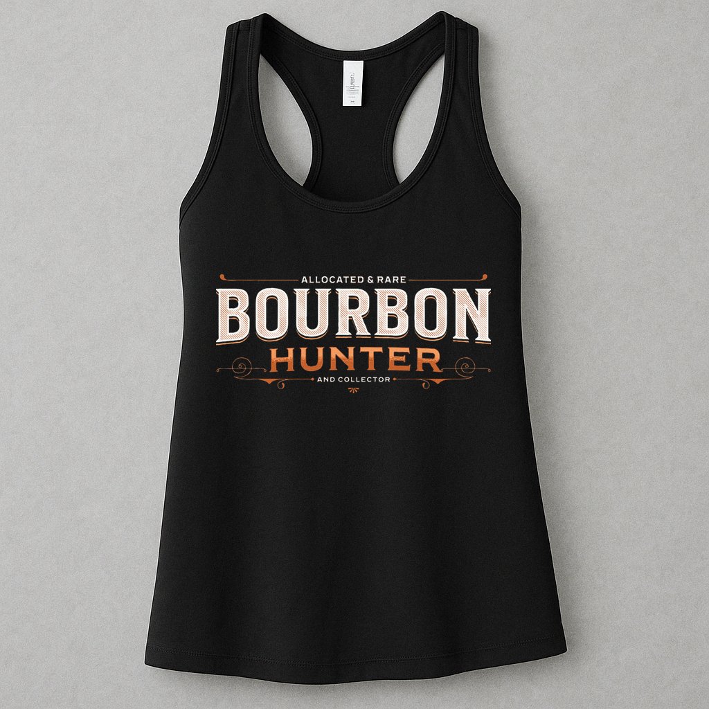 Bourbon Hunter Collector For Whiskey Lover Fan Womens Tank Top