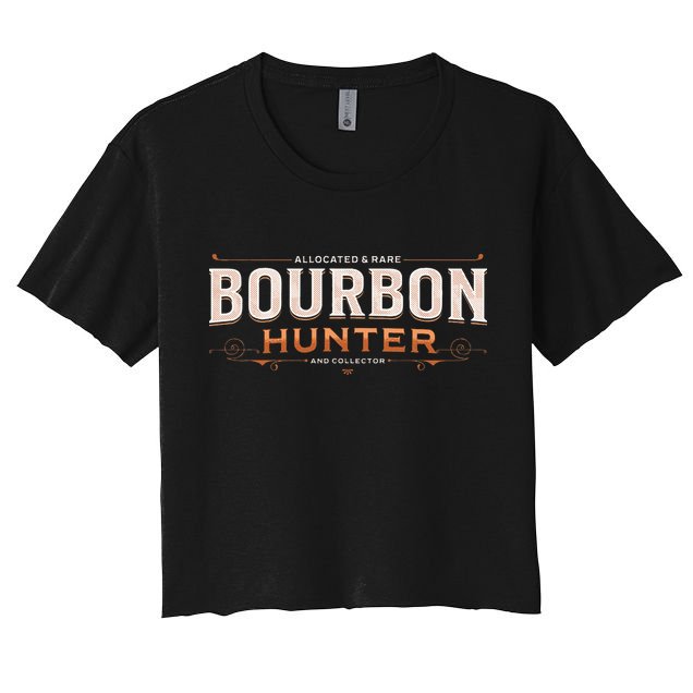 Bourbon Hunter Collector For Whiskey Lover Fan Women's Crop Top Tee