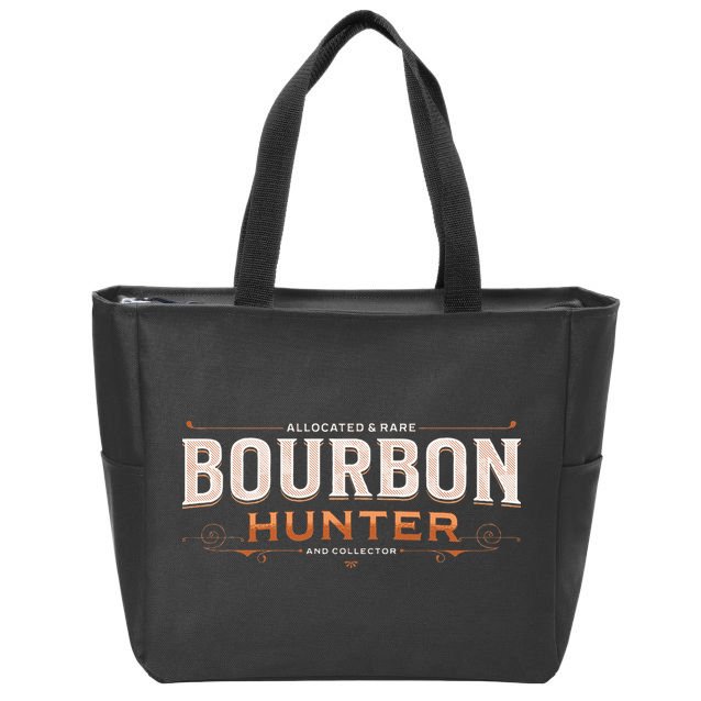 Bourbon Hunter Collector For Whiskey Lover Fan Zip Tote Bag