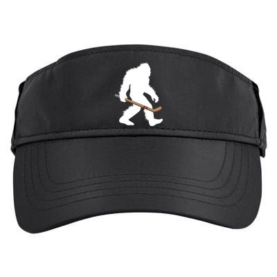 Bigfoot Hockey Cryptid Sasquatch Sport Player Gift Adult Drive Performance Visor