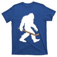 Bigfoot Hockey Cryptid Sasquatch Sport Player Gift T-Shirt