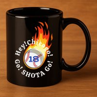 Baseball. Hey! Chicago!. Go! Shota Go! Imanaga 11oz C Handle Ceramic Mug