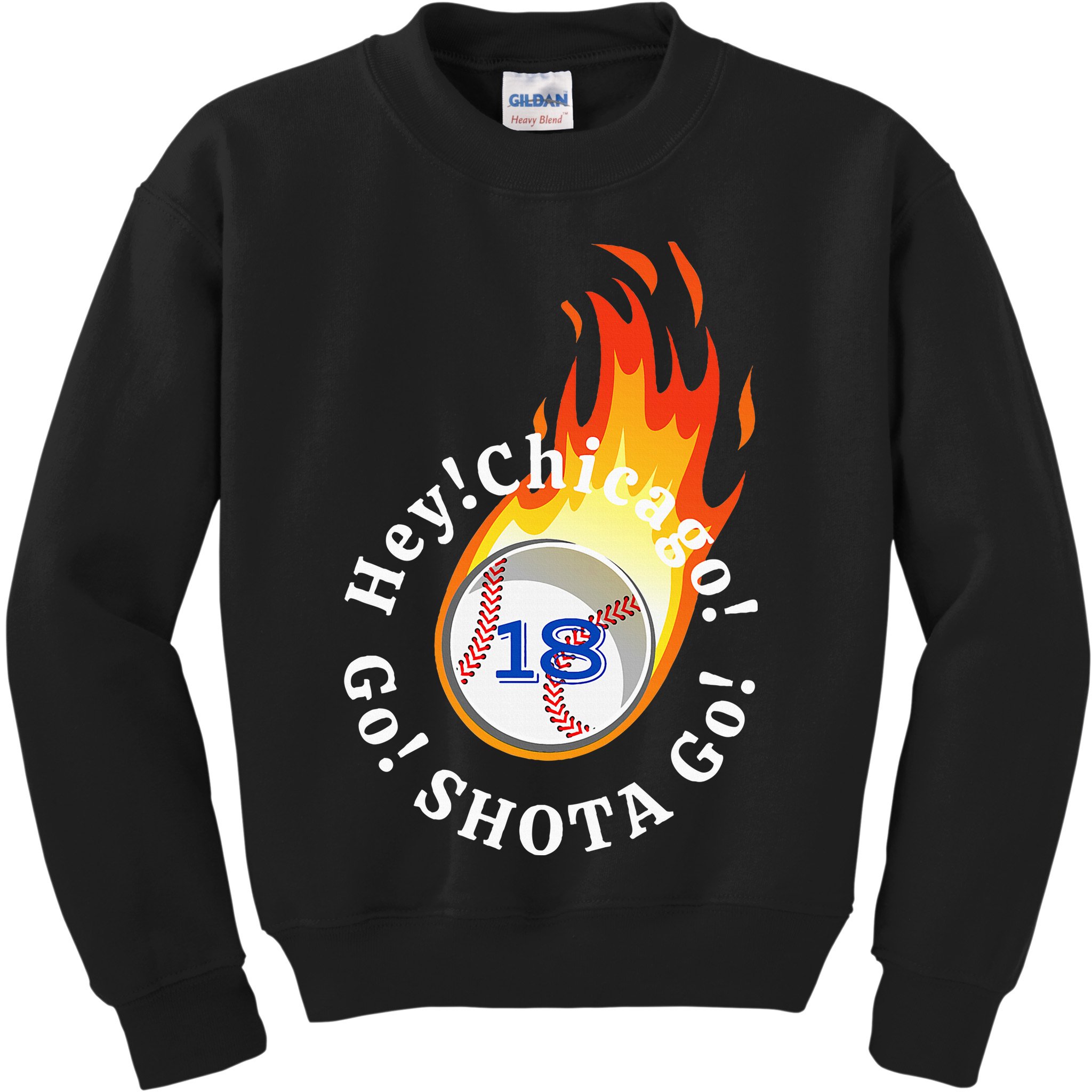 Baseball. Hey! Chicago!. Go! Shota Go! Imanaga Kids Sweatshirt