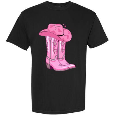 Boot Hat Cowgirl Garment-Dyed Heavyweight T-Shirt