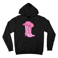 Boot Hat Cowgirl Hoodie