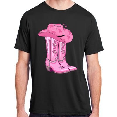 Boot Hat Cowgirl Adult ChromaSoft Performance T-Shirt