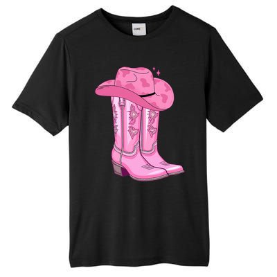 Boot Hat Cowgirl Tall Fusion ChromaSoft Performance T-Shirt