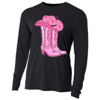 Boot Hat Cowgirl Cooling Performance Long Sleeve Crew