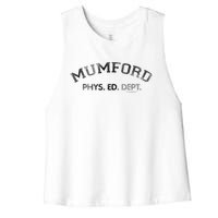 Beverly Hills Cop Mumford Phys. Ed. Women's Racerback Cropped Tank