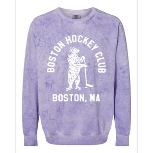 Boston Hockey Club Boston MA Colorblast Crewneck Sweatshirt