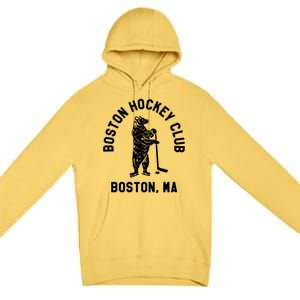 Boston Hockey Club Boston MA Premium Pullover Hoodie