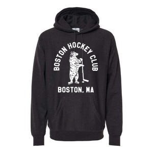 Boston Hockey Club Boston MA Premium Hoodie