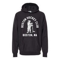 Boston Hockey Club Boston MA Premium Hoodie