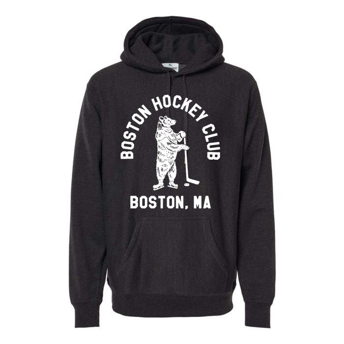 Boston Hockey Club Boston MA Premium Hoodie