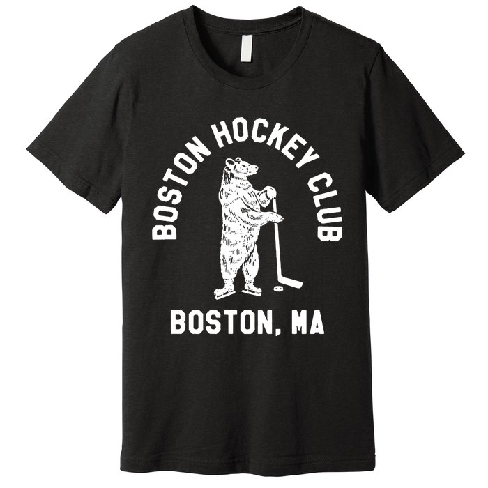 Boston Hockey Club Boston MA Premium T-Shirt