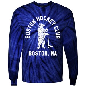 Boston Hockey Club Boston MA Tie-Dye Long Sleeve Shirt