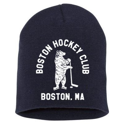 Boston Hockey Club Boston MA Short Acrylic Beanie