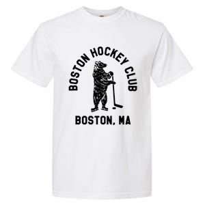 Boston Hockey Club Boston MA Garment-Dyed Heavyweight T-Shirt