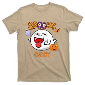 Boo Halloween Costume Spooky Caddy T-Shirt