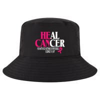 Breast He Can Heal Cancer For God Nothing Is Impossible Cool Comfort Performance Bucket Hat
