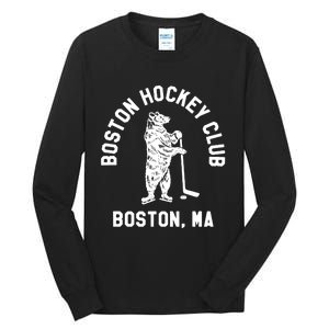 Boston Hockey Club Boston Ma Tall Long Sleeve T-Shirt