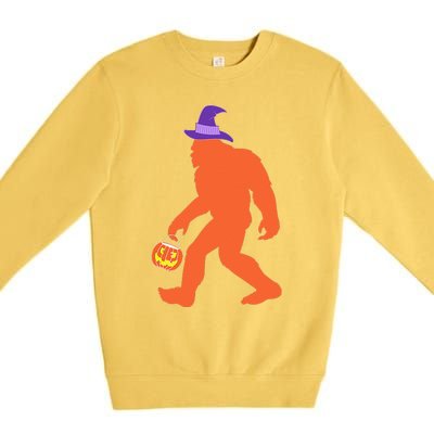 Bigfoot Halloween Costume 2020 Premium Crewneck Sweatshirt